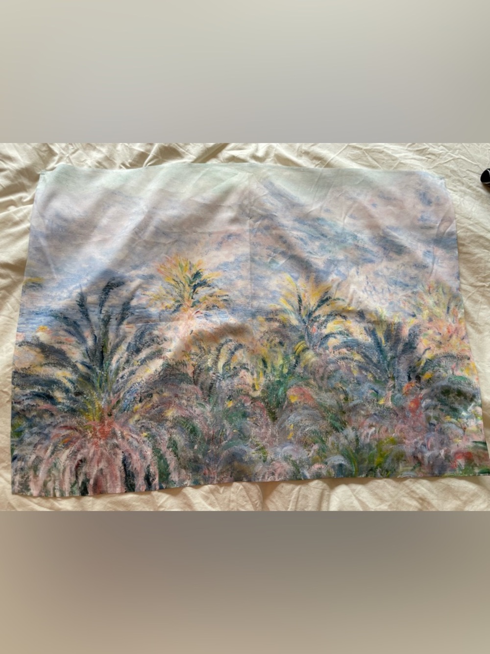 Monet Palm Tree Tapestry - 36” x 26”